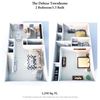 The Deluxe: 2 Bed, 1.5 Bath Townhome